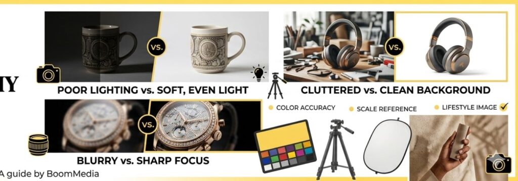 10 Common Product Photography Mistakes Businesses Make