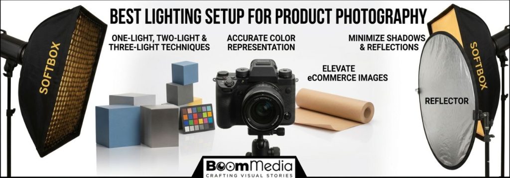best lighting setup for product photography