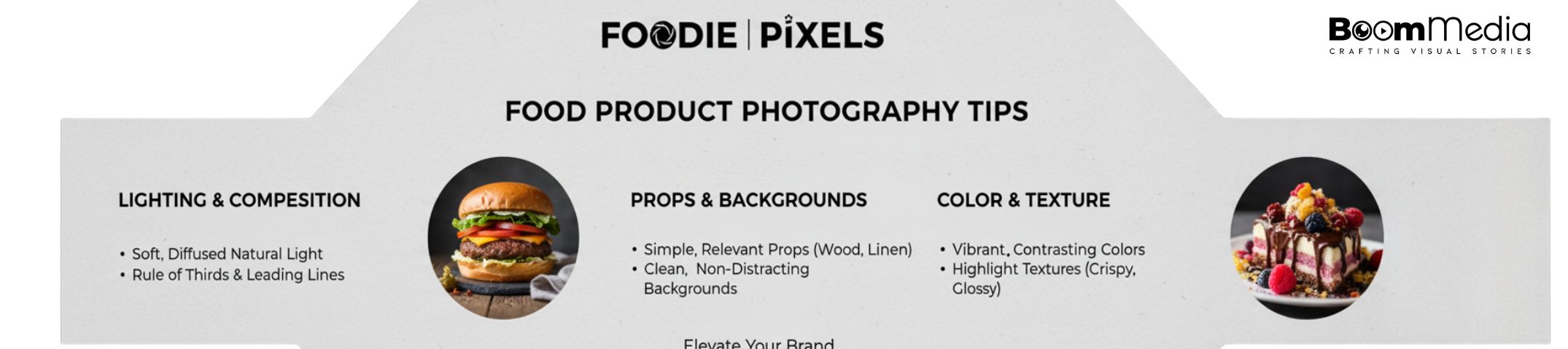 key techniques for food product photography