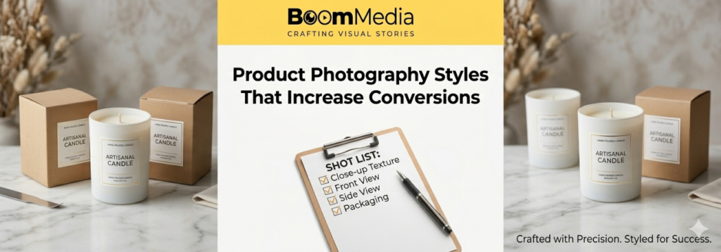 Product Photography Styles That Increase Conversions