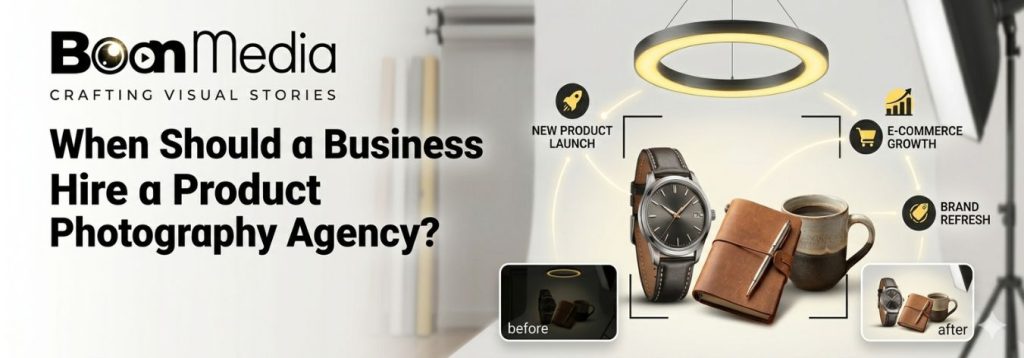 When should a business hire a product photography agency