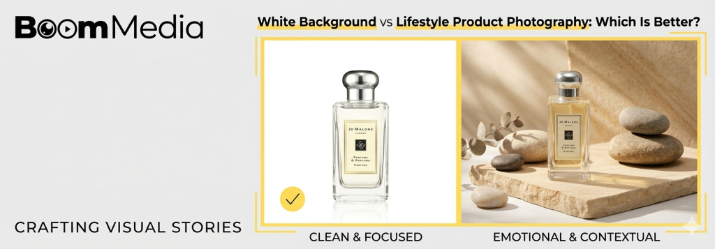 White Background vs Lifestyle Product Photography : Which Is Better?