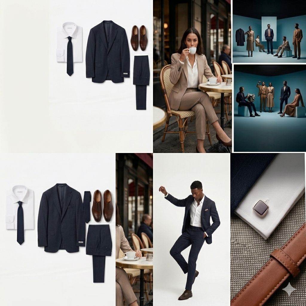 types of fashion product photography