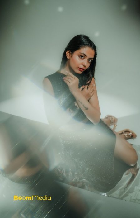 Yadvi Black Dress Highlight Shoot