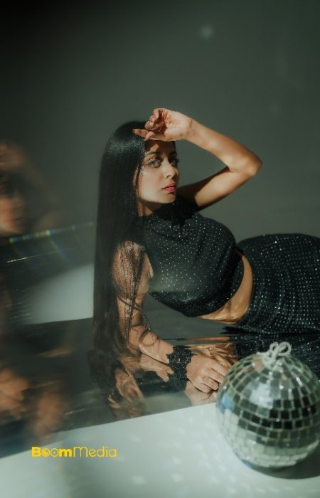 Yadvi Black Dress Shoot